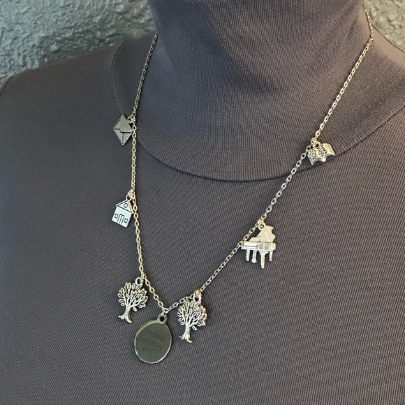 Elizabeth Bennet's Necklace Handmade Pride and Prejudice Jane Austen Charms - Picture 5 of 16